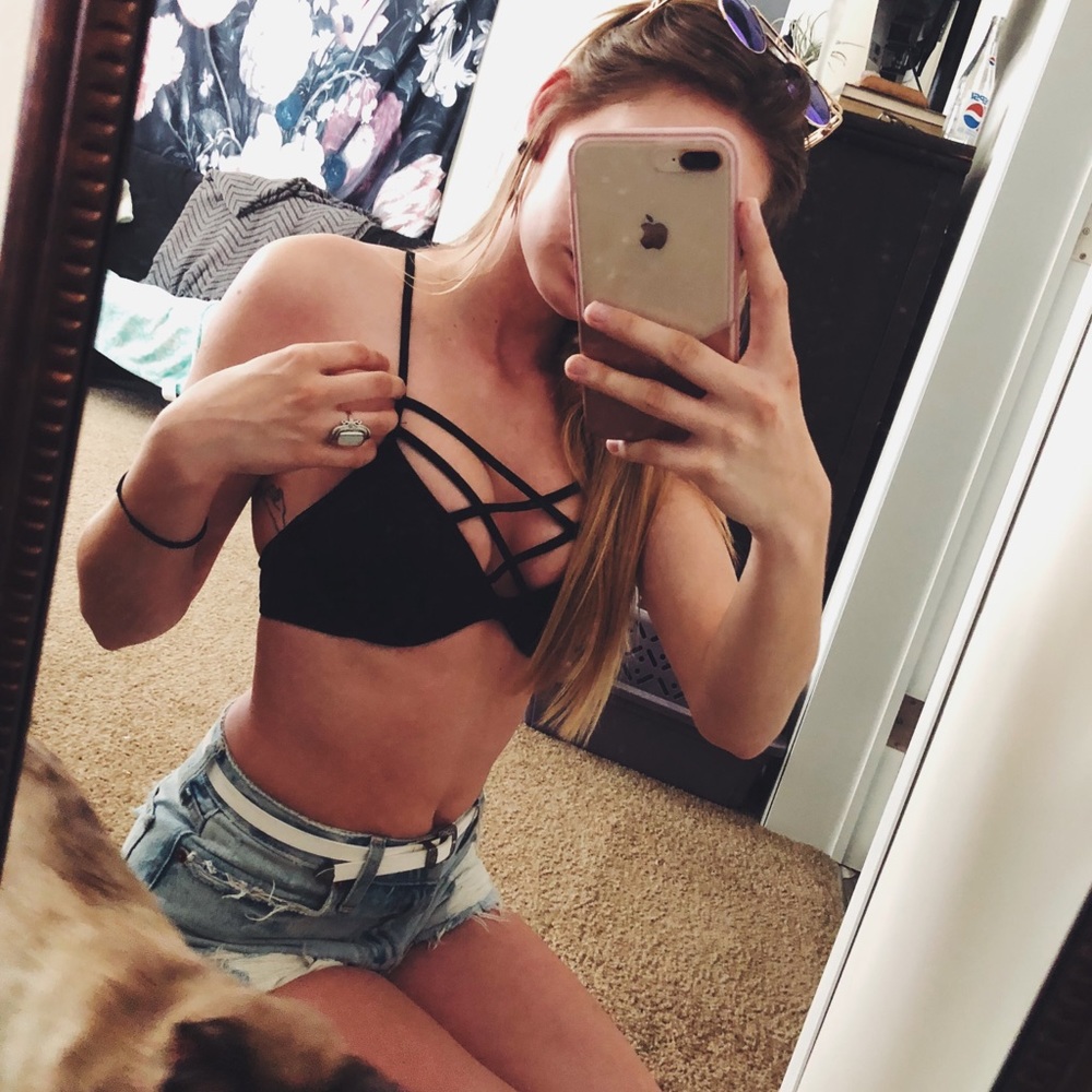 Victoria’s Secret PINK Push-Up Swim Top